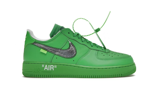 Men's Air Force 1 Low Off-White 'Brooklyn' Light Green Shoes 0148 Men's Air Force 1 Low Off-White 'Brooklyn' Light Green Shoes 0148